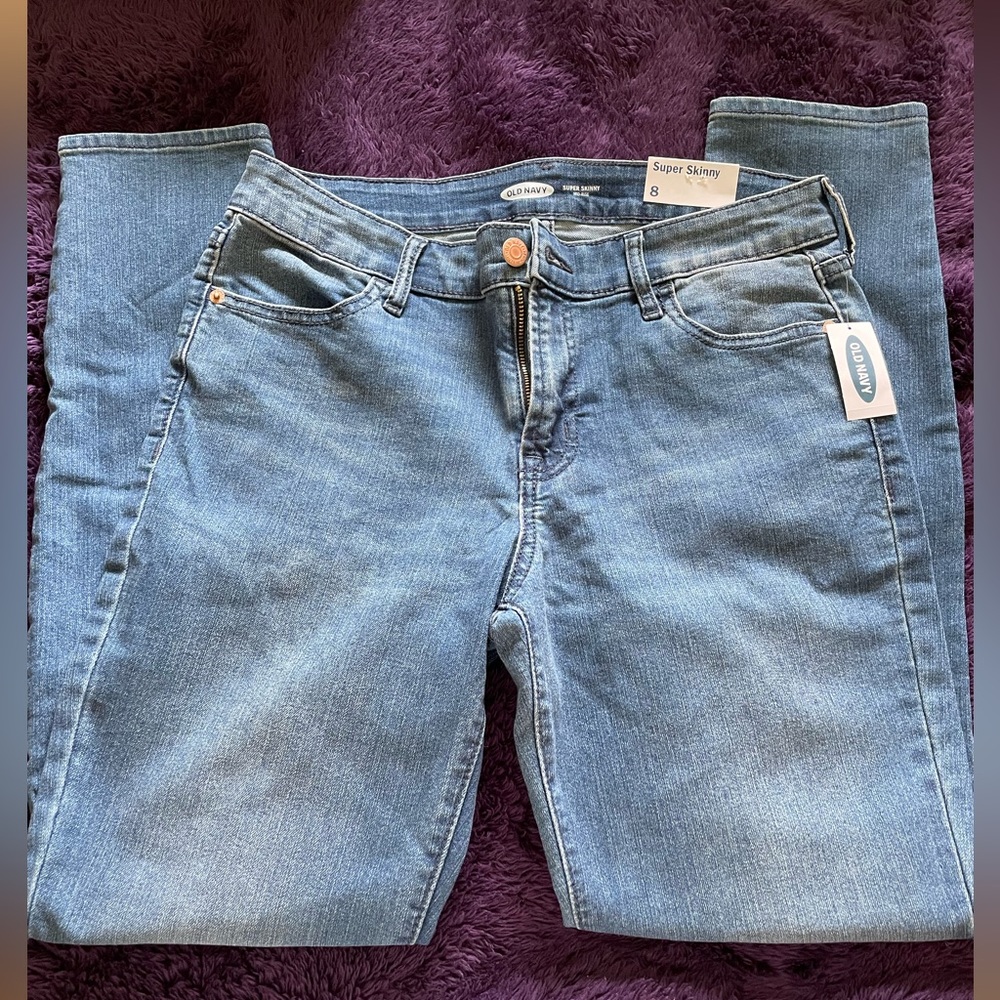 Women’s Old Navy Super Skinny Mid-Rise Jeggings Size 8